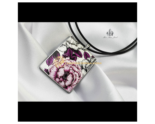 Bratara si colier - Rozmarin violet