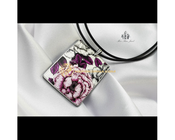 Bratara si colier - Rozmarin violet