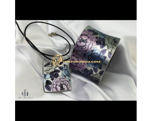 Bratara si colier - Rozmarin albastru