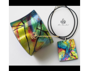 Bratara si colier - Culorile toamnei