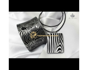 Bratara si colier - Zebra 2