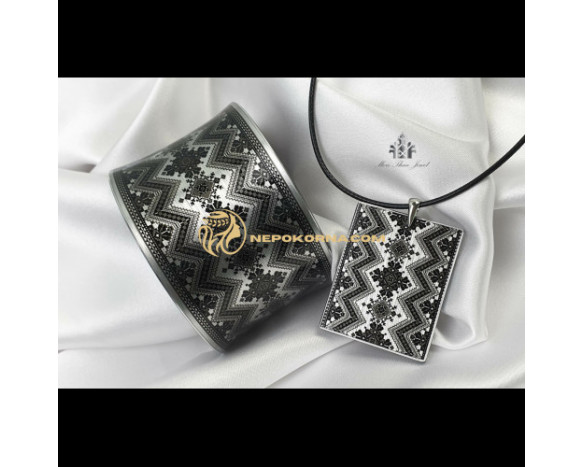 Bratara si colier - Delia grafica