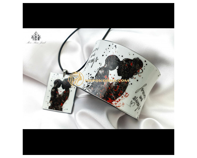 Bratara si colier - Pentru totdeauna fetita