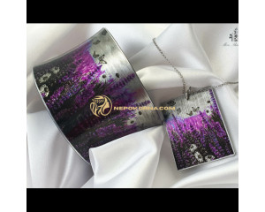 Bratara si colier - Lavanda