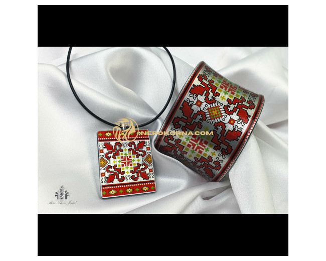 Bratara si colier - Bianca