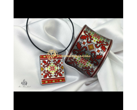 Bratara si colier - Bianca