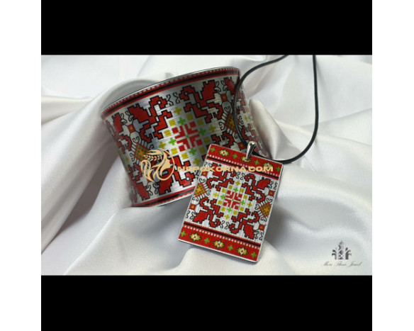 Bratara si colier - Bianca