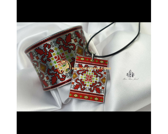 Bratara si colier - Bianca