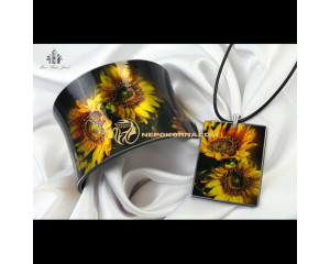 Bratara si colier - Soare 2