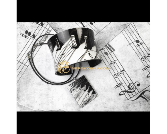 Bratara si colier - Sonata alba