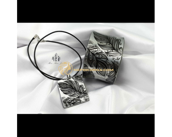 Bratara si colier - Finete argintie