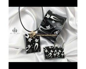 Set complet Mata alba