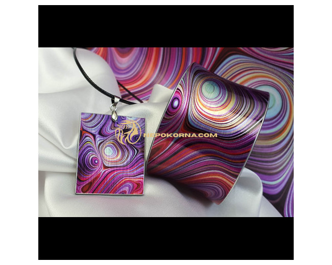 Set complet Ploaie  purpurie