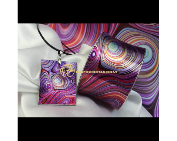 Set complet Ploaie  purpurie