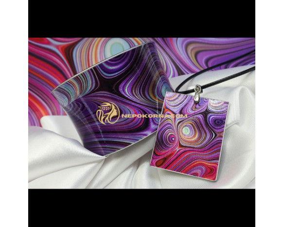 Set complet Ploaie  purpurie