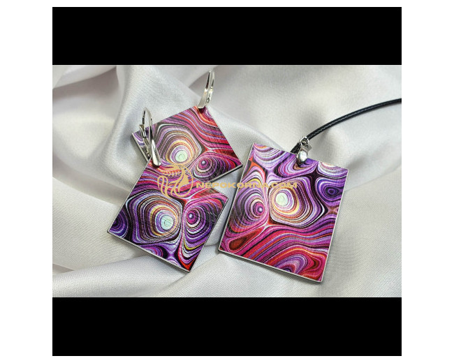 Set complet Ploaie  purpurie