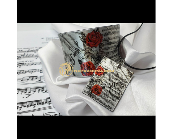 Set complet Iubire pe note