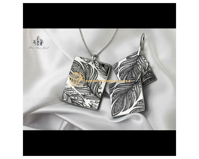 Set complet Finete - argintiu