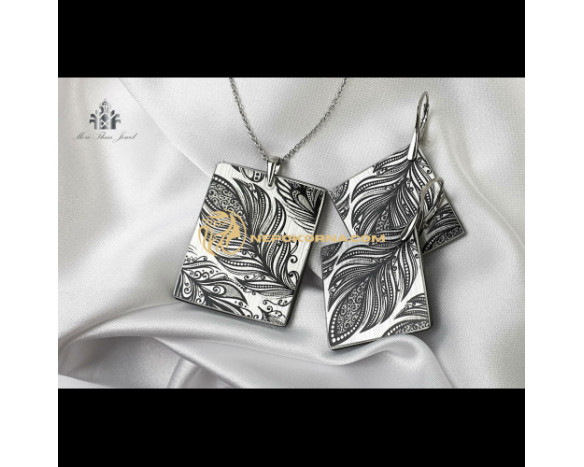 Set complet Finete - argintiu