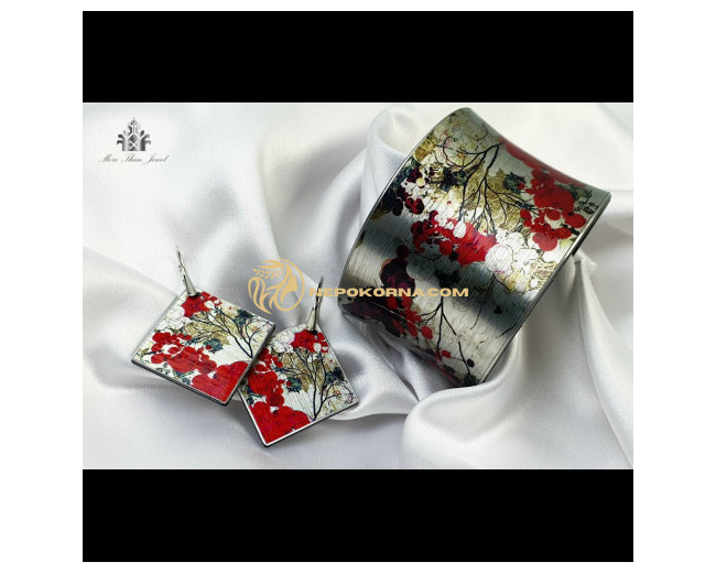 Set complet  Gheisa - argintiu