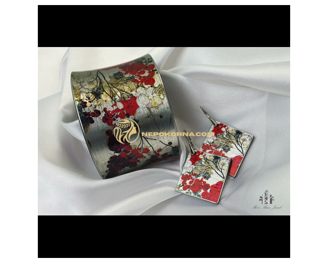 Set complet  Gheisa - argintiu