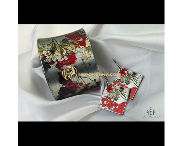 Set complet  Gheisa - argintiu