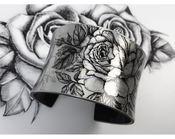 Bratara Trandafir negru