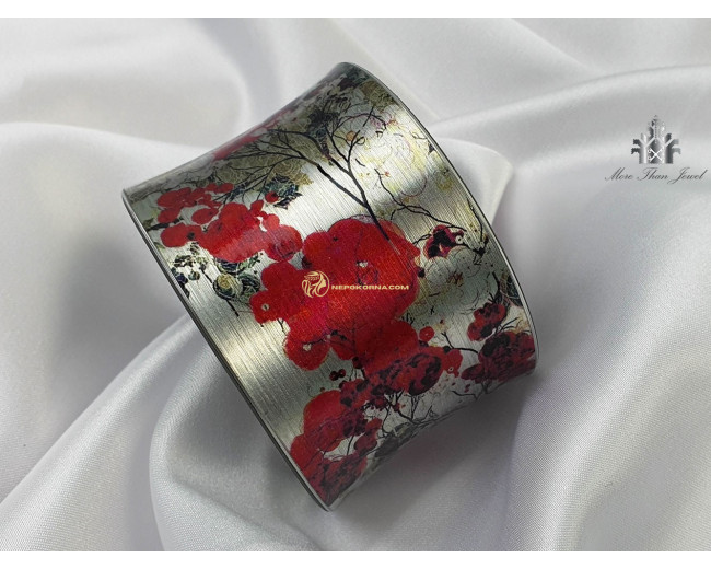 Bratara Gheisa - argintie