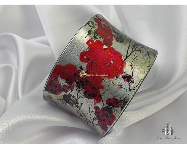 Bratara Gheisa - argintie