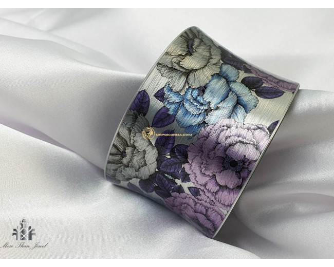 Bratara Rozmarin albastru-roz