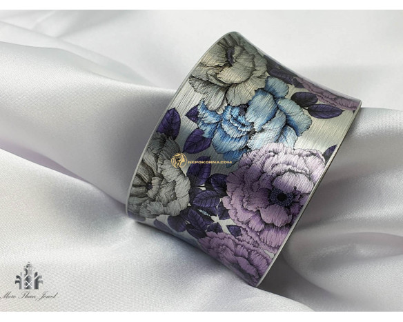 Bratara Rozmarin albastru-roz