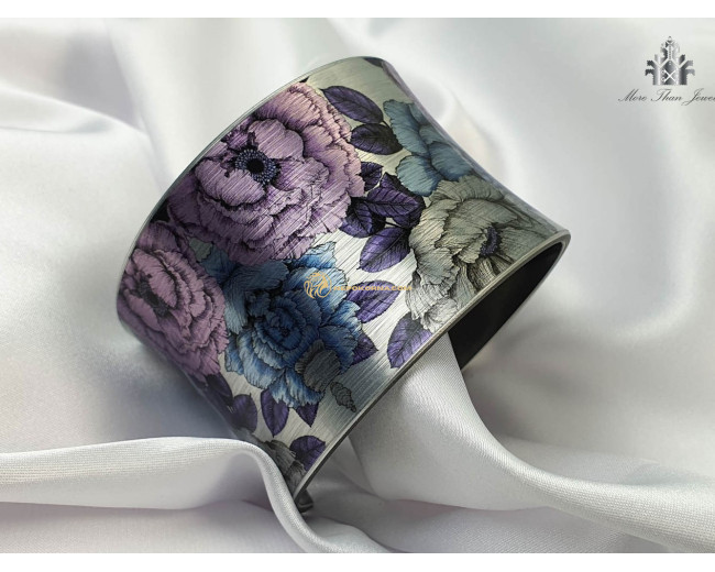 Bratara Rozmarin albastru-roz