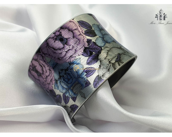 Bratara Rozmarin albastru-roz