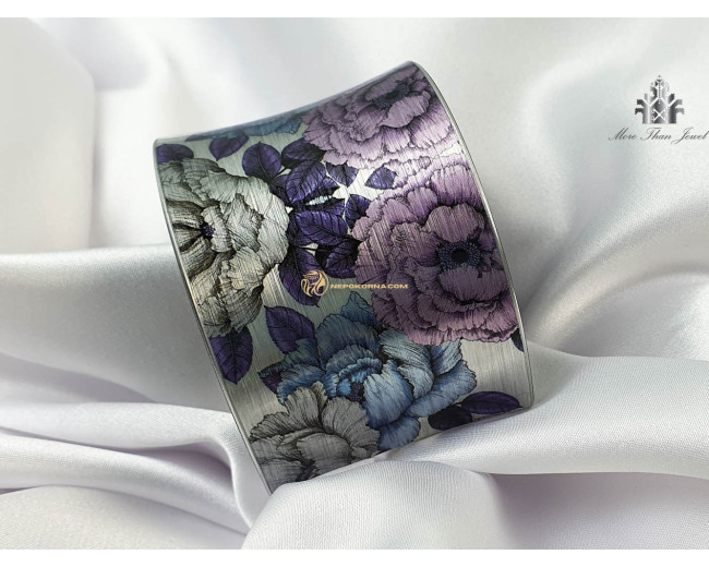 Bratara Rozmarin albastru-roz