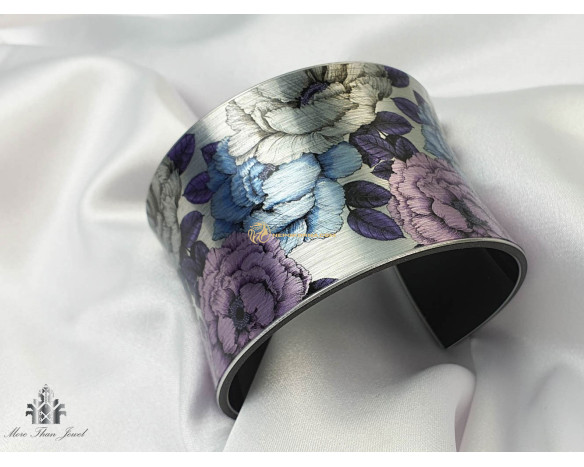 Bratara Rozmarin albastru-roz