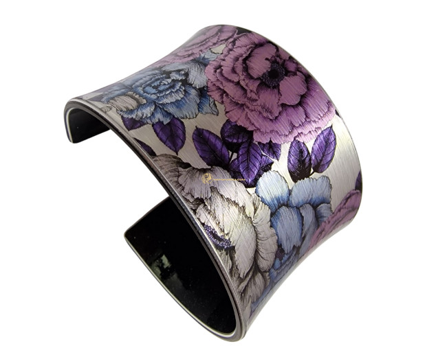 Bratara Rozmarin albastru-roz