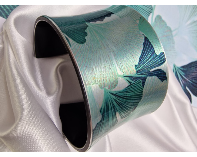 Bratara si colier Ginkgo Biloba - menta