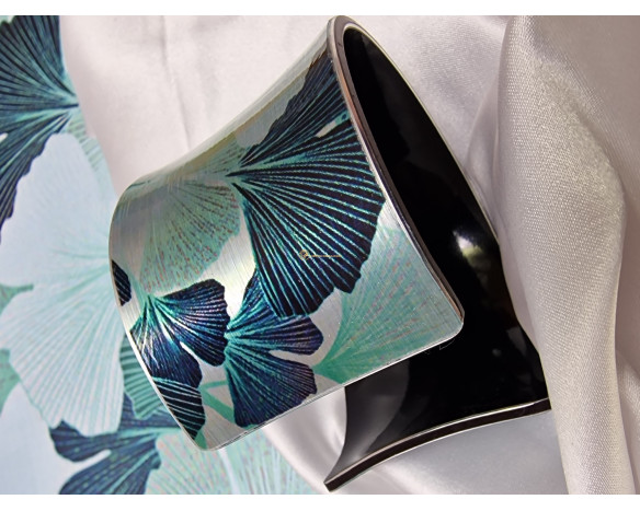 Bratara si colier Ginkgo Biloba - menta