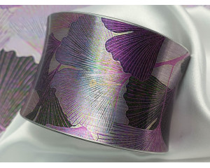 Bratara Ginkgo Biloba - violet 2