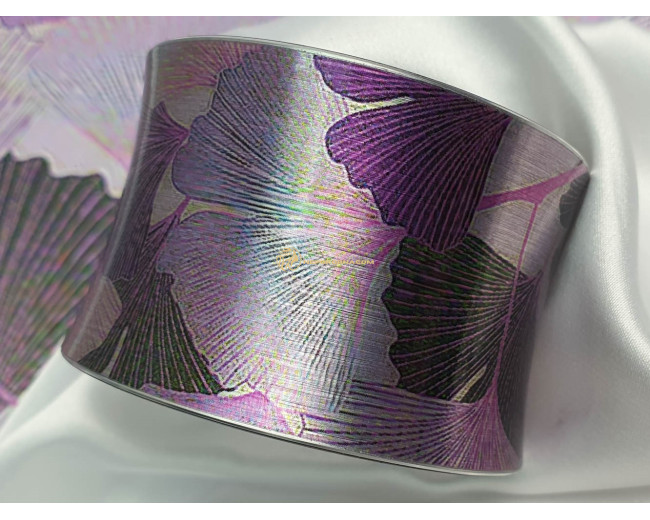 Bratara Ginkgo Biloba - violet