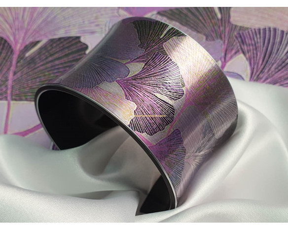 Bratara Ginkgo Biloba - violet