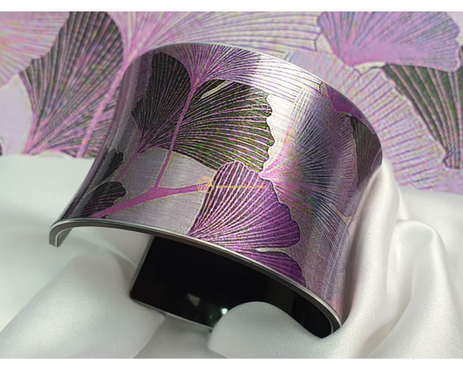 Bratara Ginkgo Biloba - violet