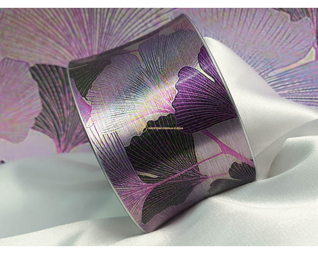 Bratara Ginkgo Biloba - violet