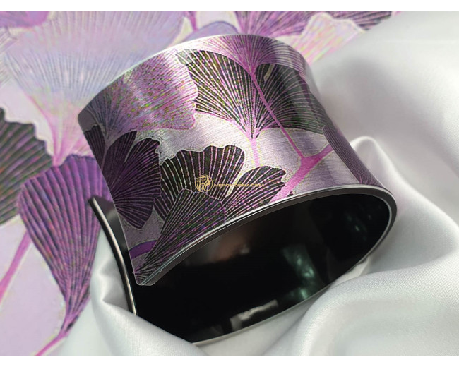 Bratara Ginkgo Biloba - violet