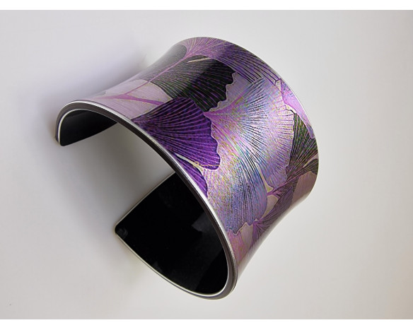 Bratara Ginkgo Biloba - violet