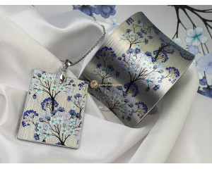 Bratara si colier - Nopti de liliac