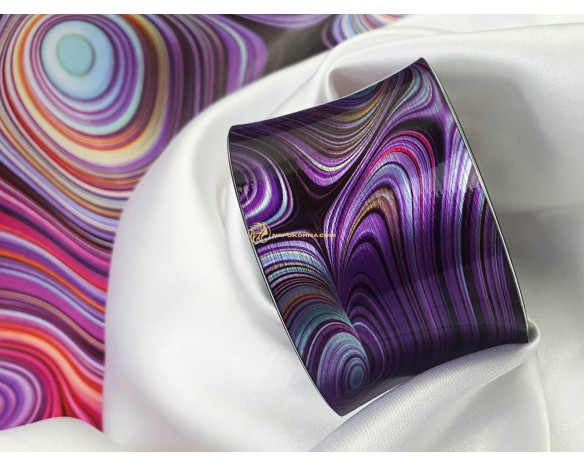 Bratara si colier - Ploaie purpurie