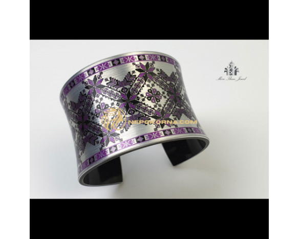 Bratara Bogdana violet