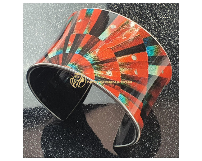 Bratara Cleopatra rosie